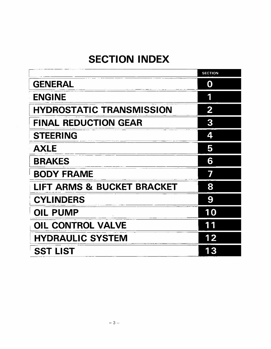 Toyota 2SDK6 Skid Steer Loader Workshop Service Manual preview img 3