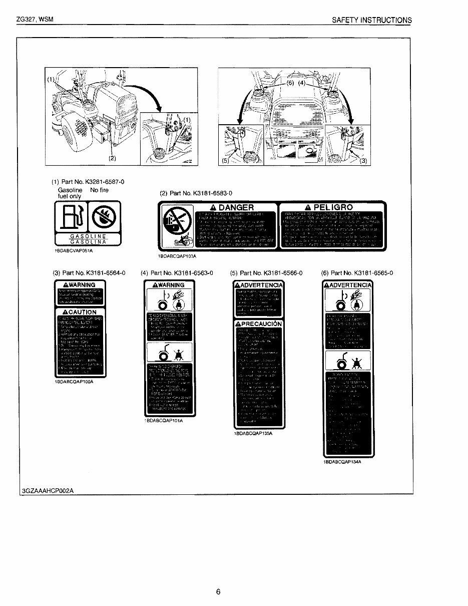 Kubota ZG327 Zero Turn Mower Service Repair Workshop Manual preview img 6