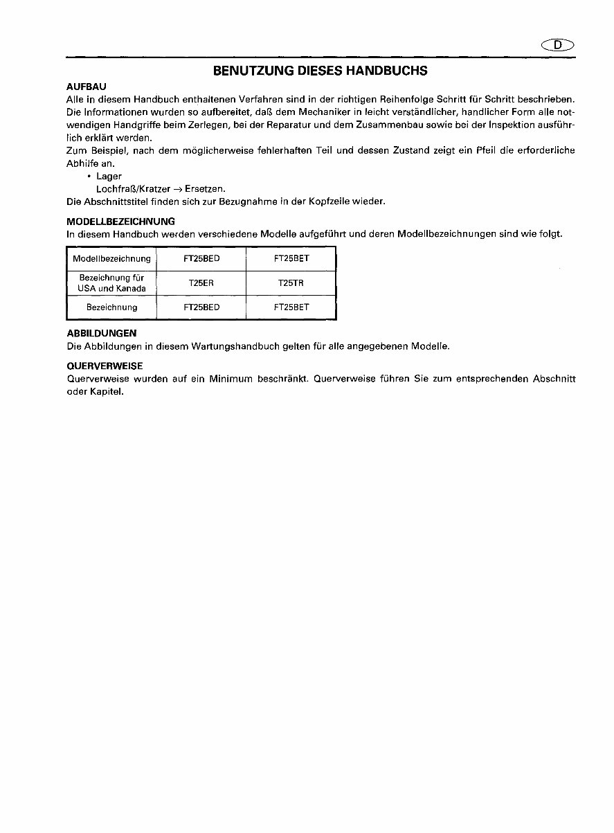2000-2005 Yamaha T25 25HP 4-Stroke High Thrust Outboard Repair Manual preview img 6