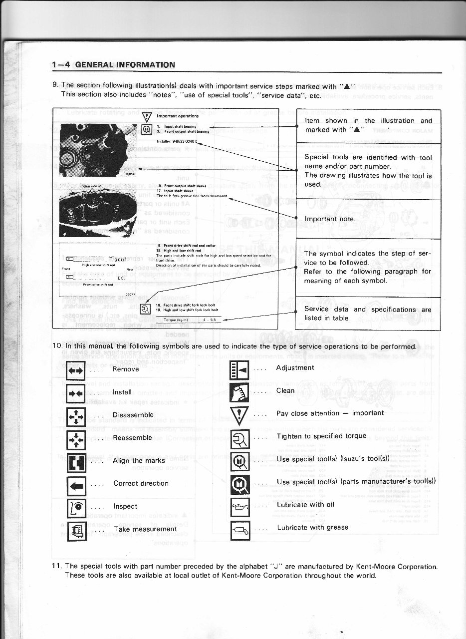 1981-1993 Chevrolet LUV Service & Repair Manual preview img 6