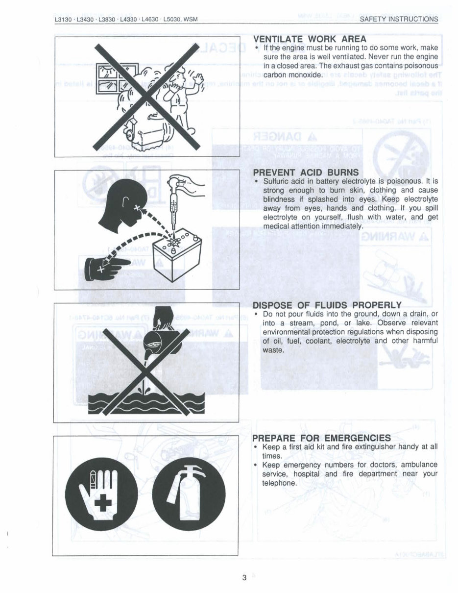 Kubota L3830 Tractor Workshop Service Manual for Repair preview img 5