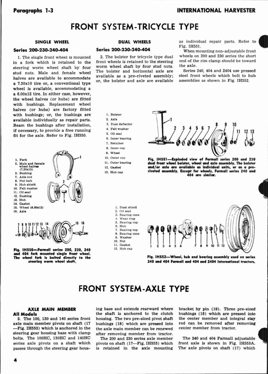 IH International Harvester 2444 Repair Service Manual preview img 4