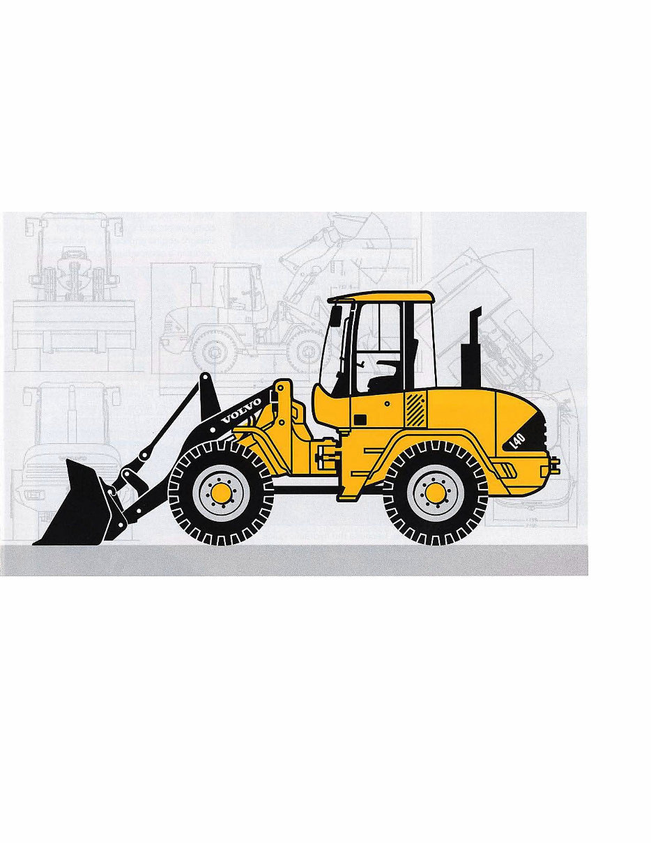 Volvo L45 Compact Wheel Loader Service Parts Catalogue Manual INSTANT SN: 1940001-1949999, 1950001-1959999 preview img 1