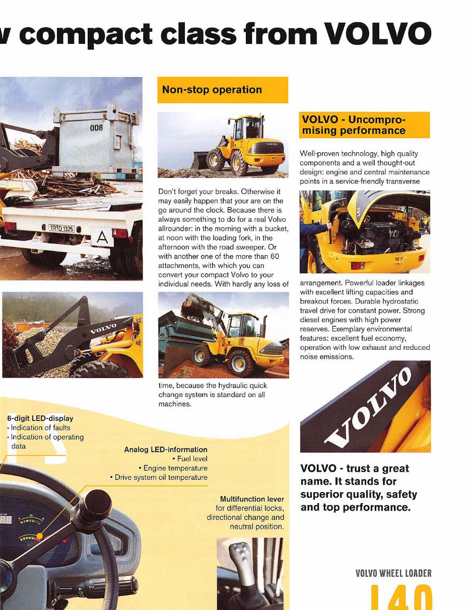 Volvo L45 Compact Wheel Loader Service Parts Catalogue Manual INSTANT SN: 1940001-1949999, 1950001-1959999 preview img 5