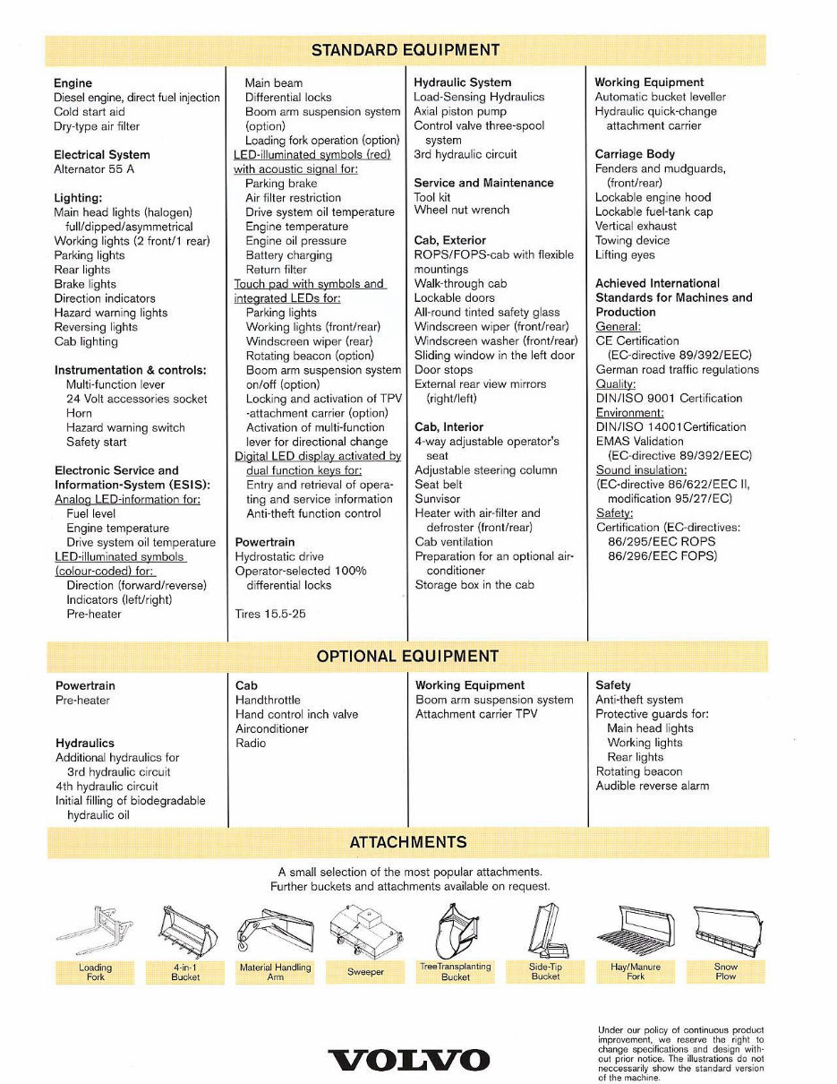 Volvo L45 Compact Wheel Loader Service Parts Catalogue Manual INSTANT SN: 1940001-1949999, 1950001-1959999 preview img 8