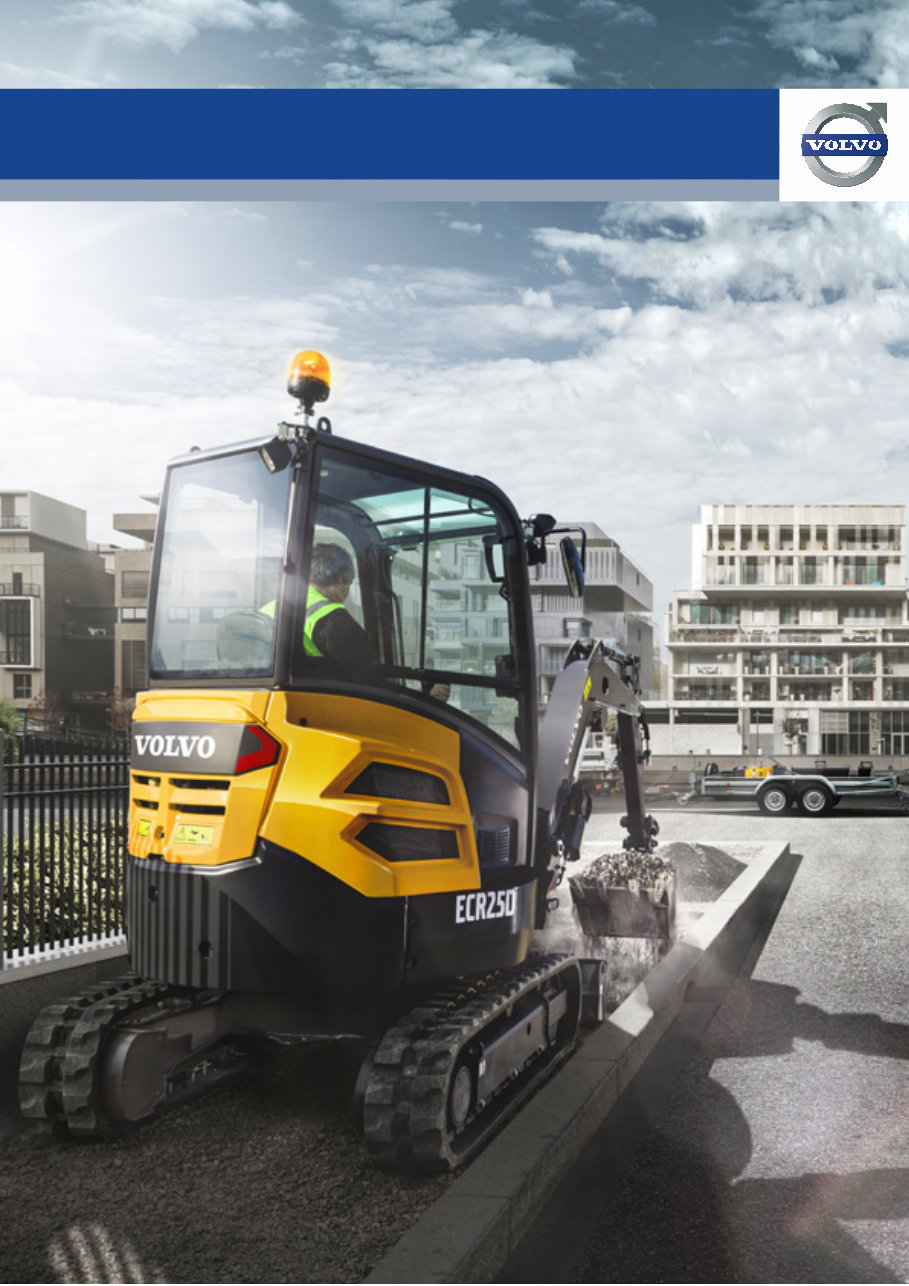 VOLVO ECR25D COMPACT Excavator Service and Repair Manual preview img 1