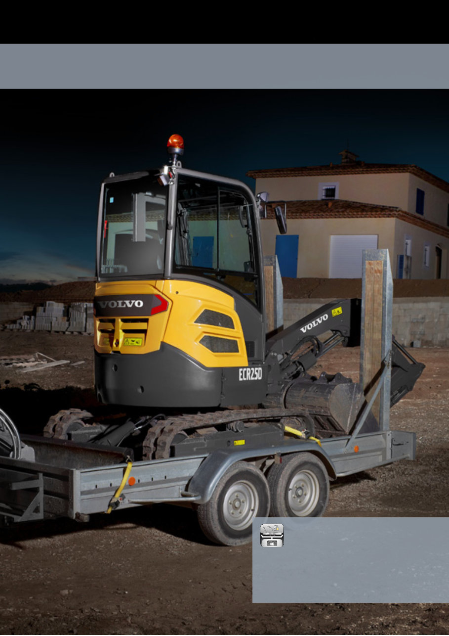 VOLVO ECR25D COMPACT Excavator Service and Repair Manual preview img 3