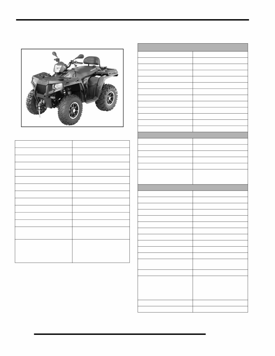 Polaris Sportsman 400 HO 2011 Factory Service & Work Shop Manual preview img 10