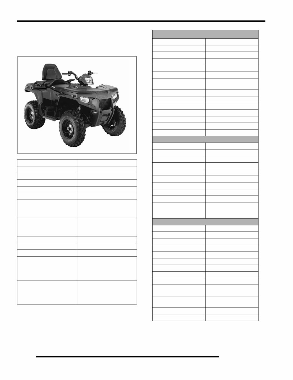 Polaris Sportsman 400 HO 2011 Factory Service & Work Shop Manual preview img 8