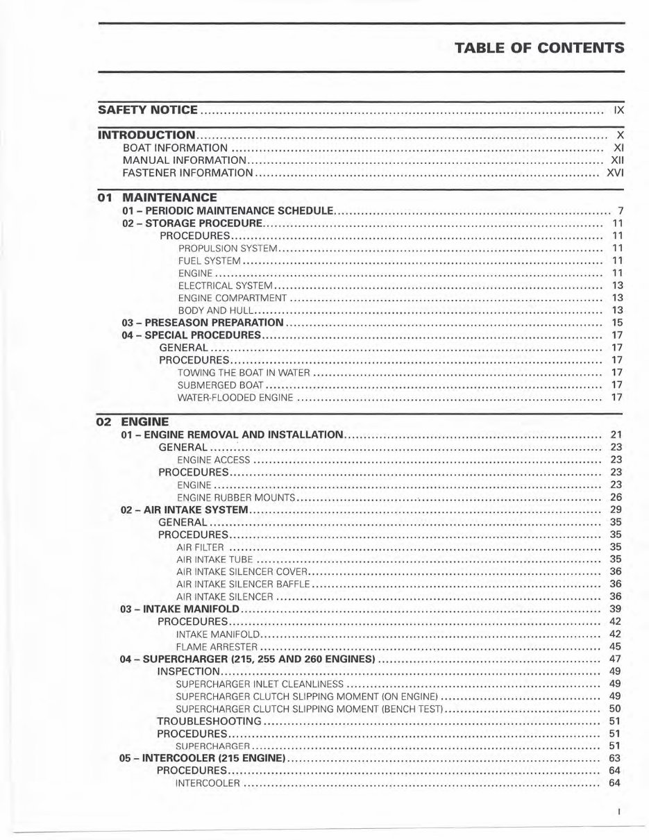 2012 Seadoo Boats Service & Repair Manual preview img 4