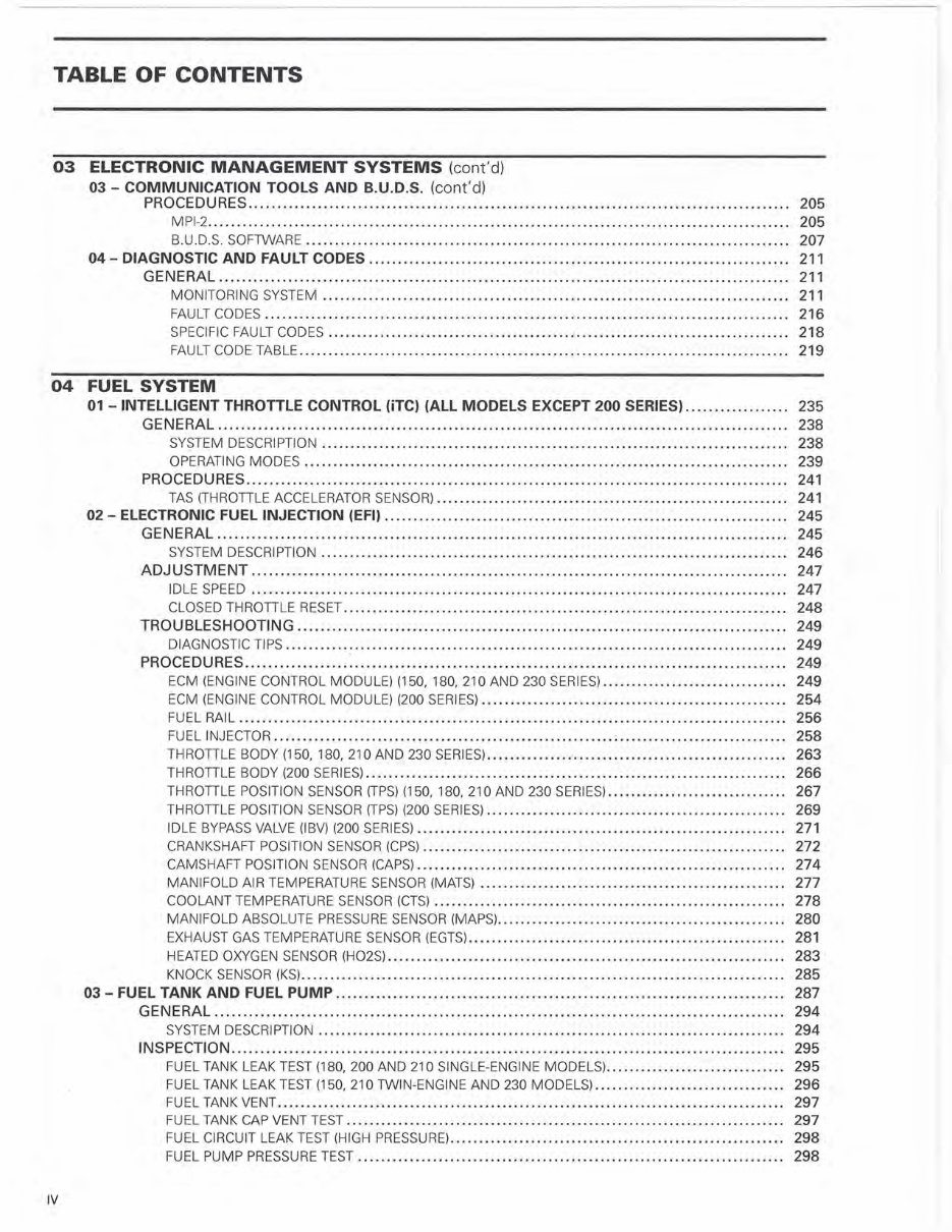 2012 Seadoo Boats Service & Repair Manual preview img 7
