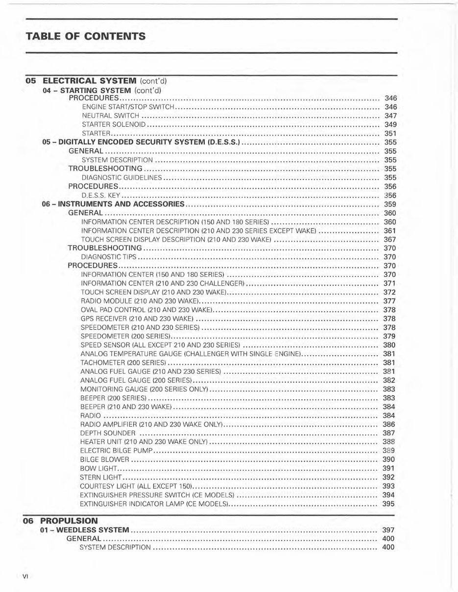 2012 Seadoo Boats Service & Repair Manual preview img 9