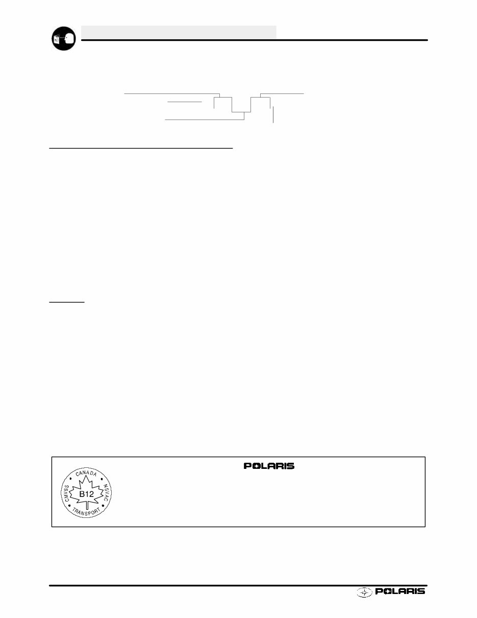 2003 Polaris 600 Classic Factory Service & Work Shop Manual preview img 9
