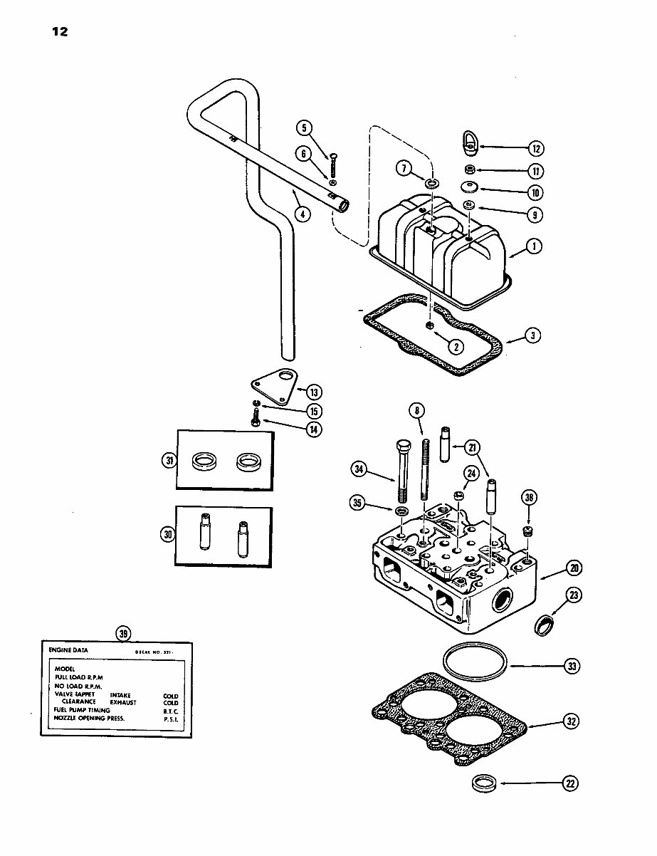 Case 680CK Series C Loader Backhoe Tractor Parts Manual ! preview img 10
