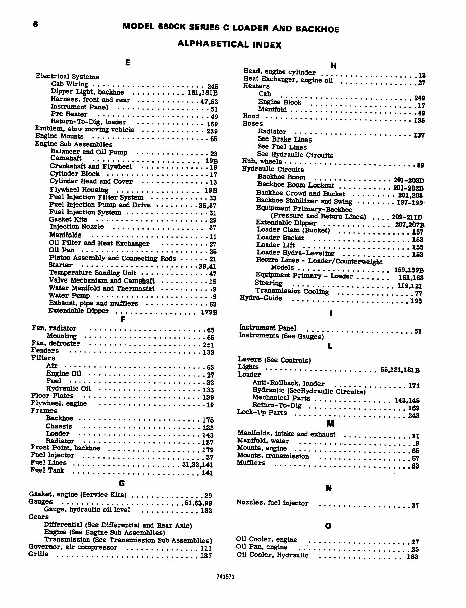 Case 680CK Series C Loader Backhoe Tractor Parts Manual ! preview img 4