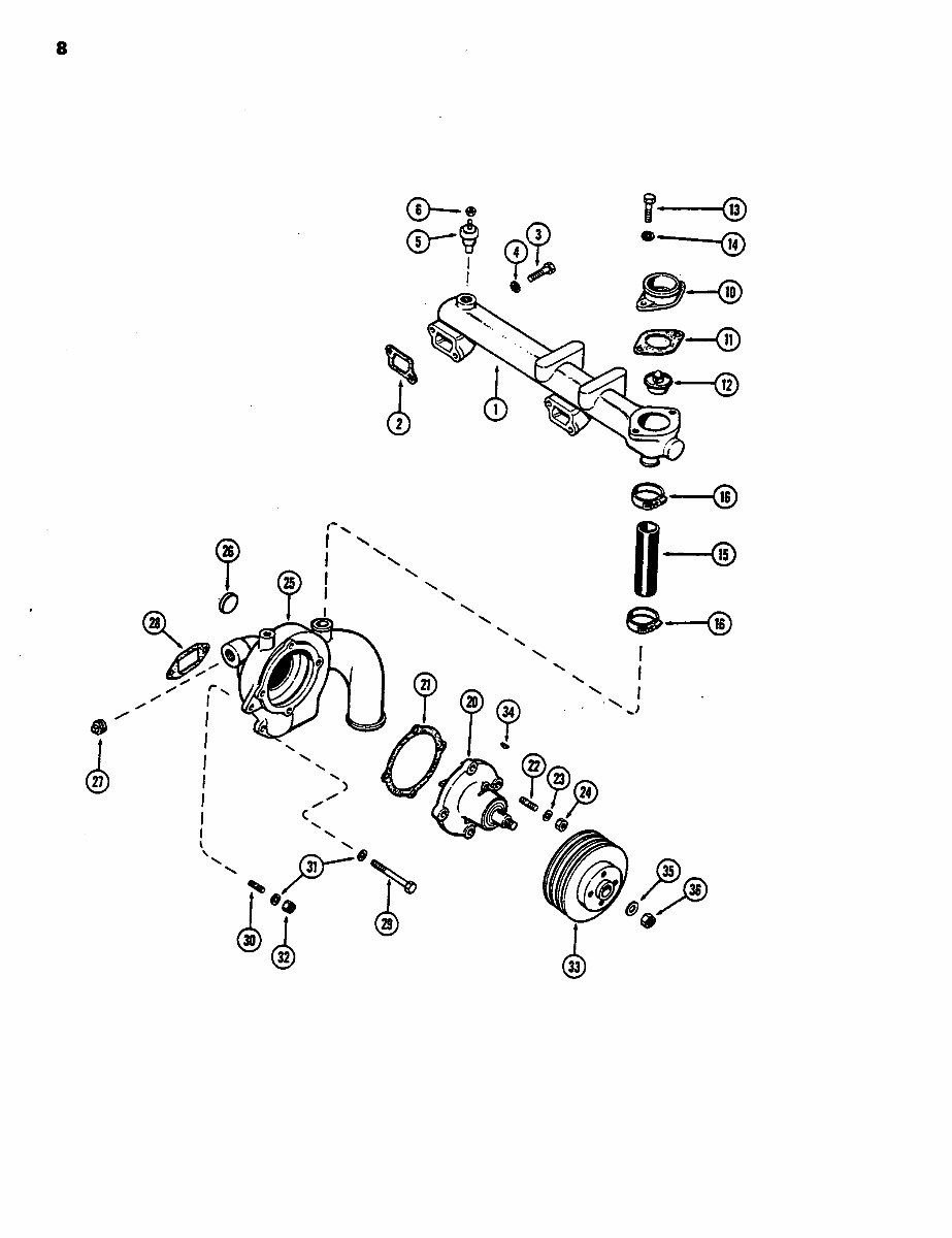 Case 680CK Series C Loader Backhoe Tractor Parts Manual ! preview img 6