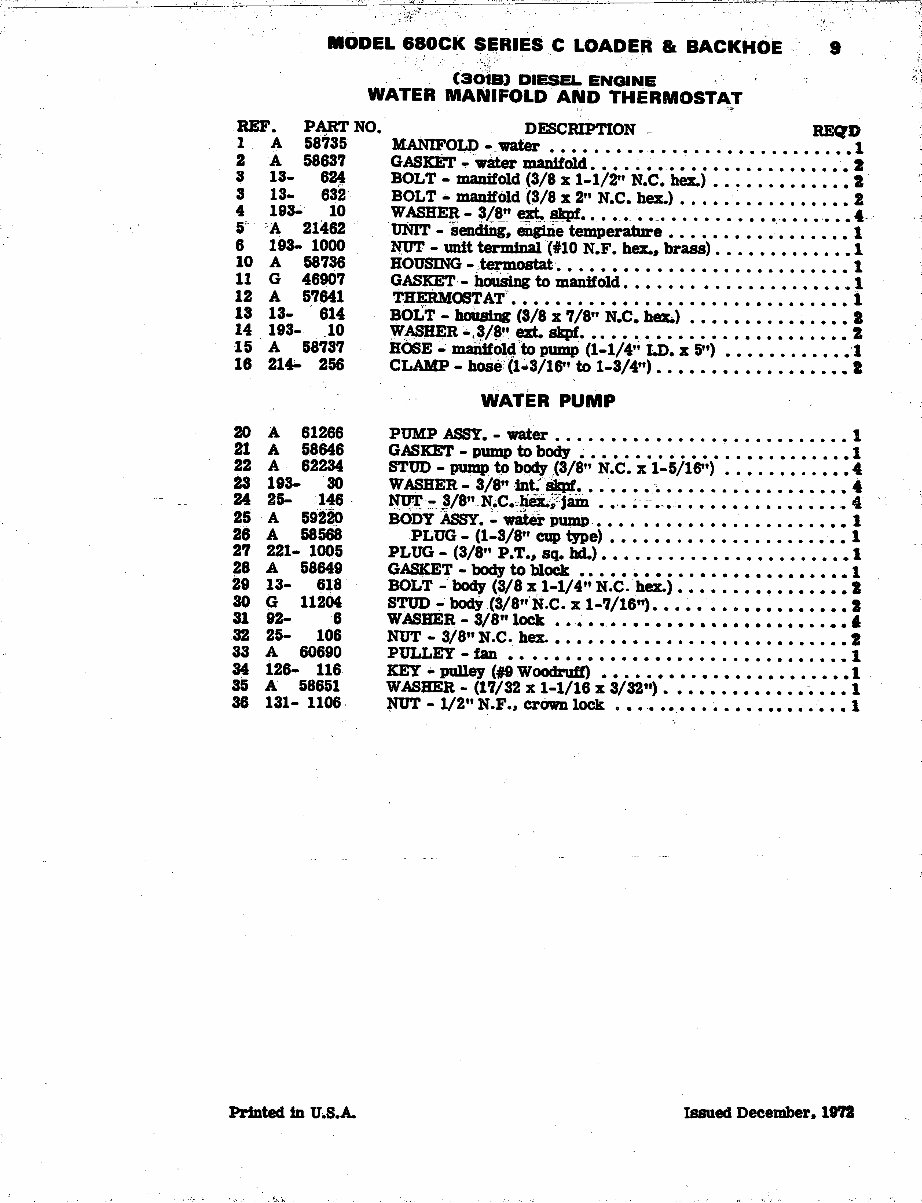Case 680CK Series C Loader Backhoe Tractor Parts Manual ! preview img 7