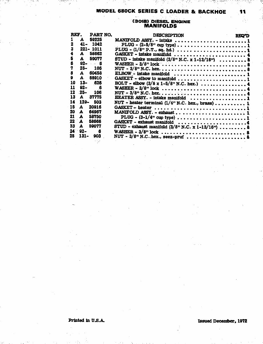 Case 680CK Series C Loader Backhoe Tractor Parts Manual ! preview img 9