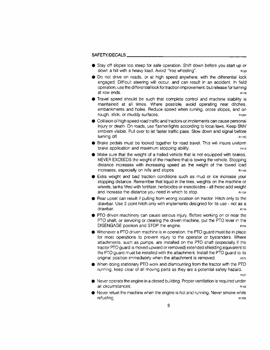 CASE IH 595 695 Tractor Operators Manual preview img 10