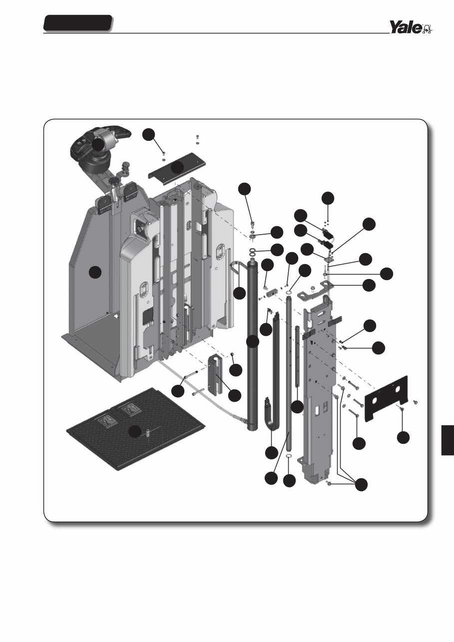 YALE (E857) MO20 MO25 MO20P MO10L MO50T Lift Truck Service Repair Manual preview img 3