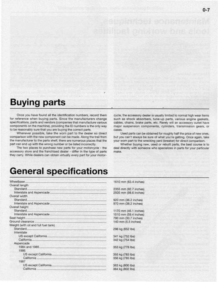 1984-1988 Honda Goldwing GL1200A GL1200D GL1200L Service & Repair Manual preview img 6