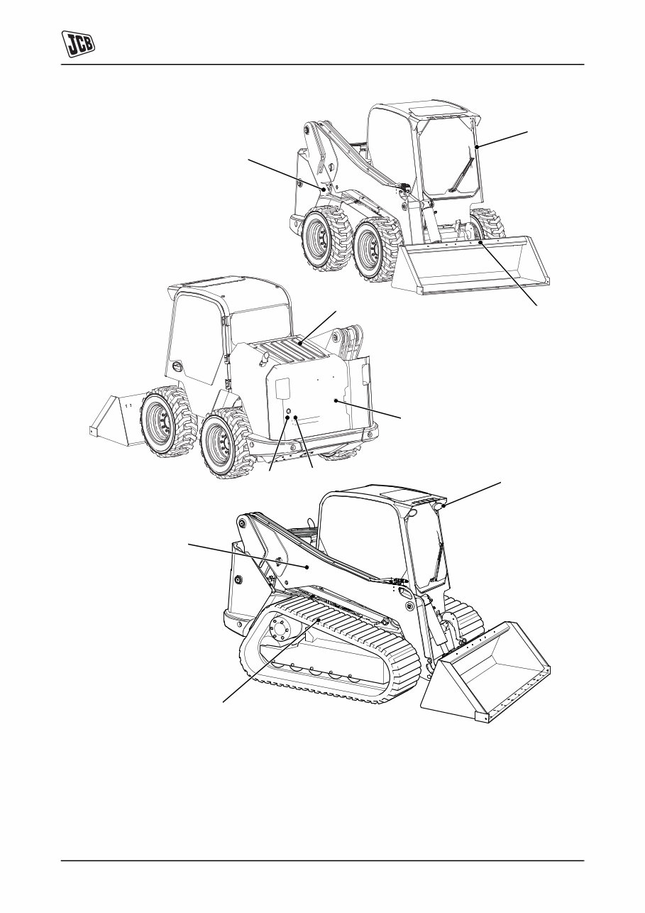 JCB 225/225T/260/260T/280/300/300T/320T/330 Skid Steer Loaders OEM Service & Repair Manual preview img 10