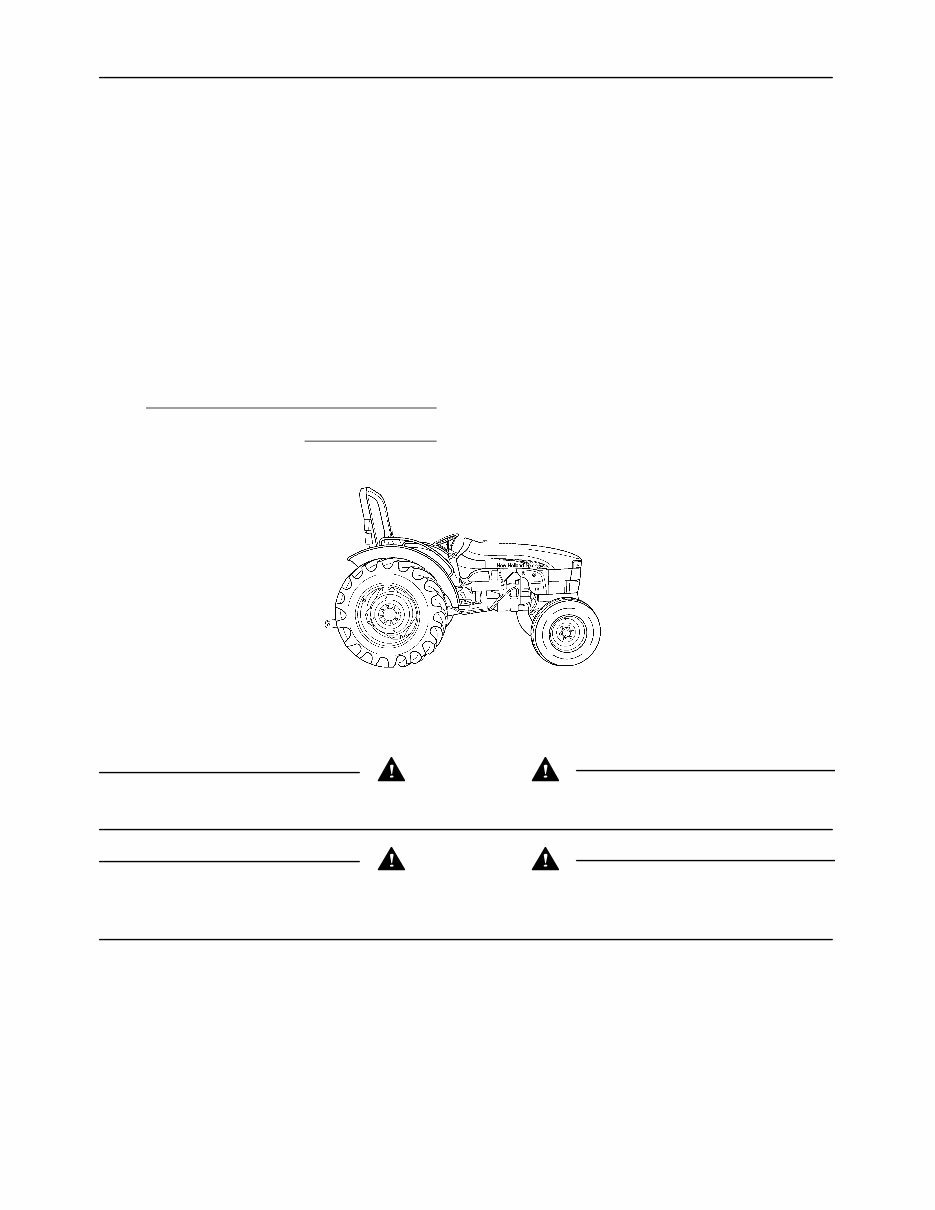 NEW HOLLand TT60A TT75A Tractor Operators Manual preview img 2