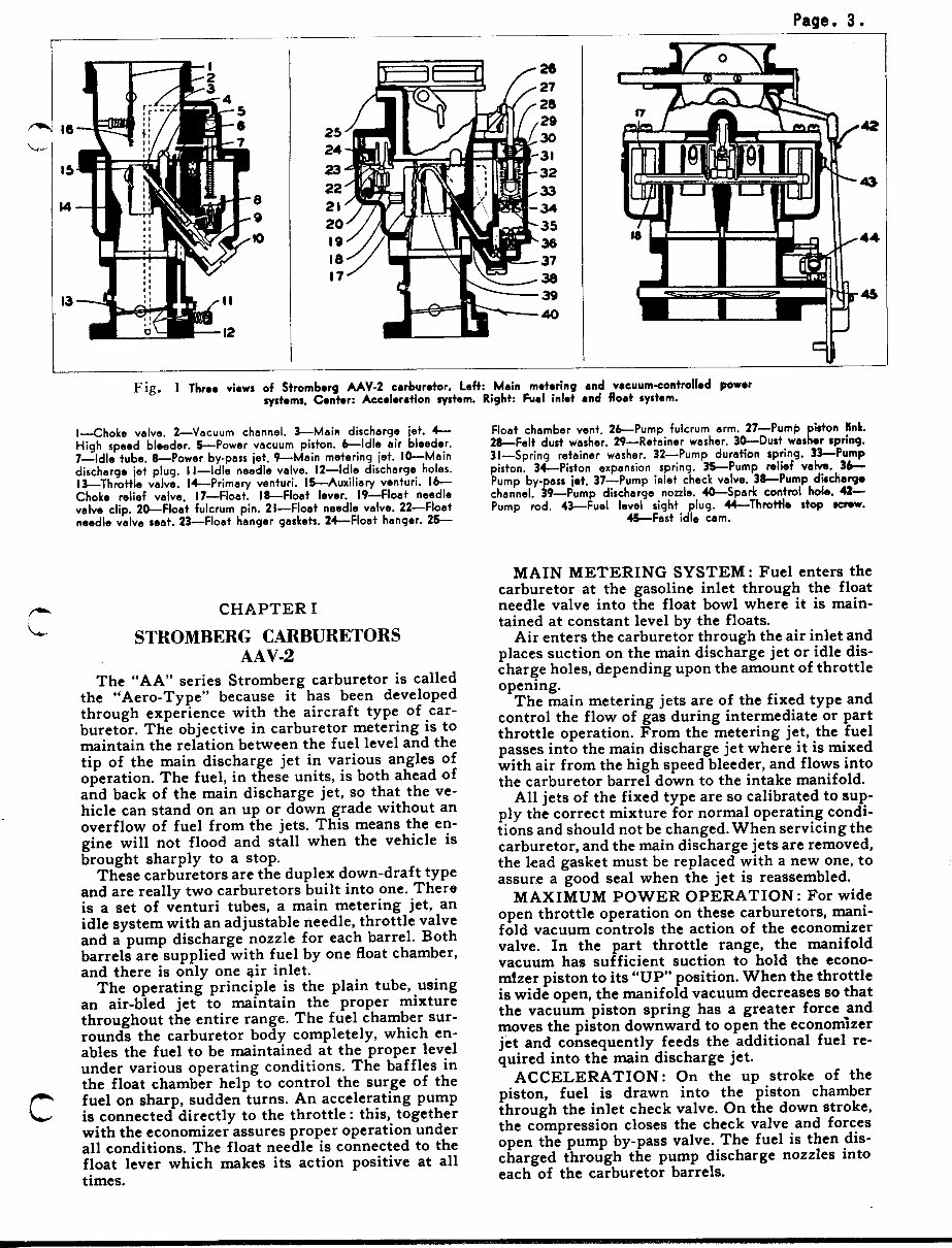 Stromberg Zenith Carburetor Service & Repair Manual (Training Service Manual) preview img 3