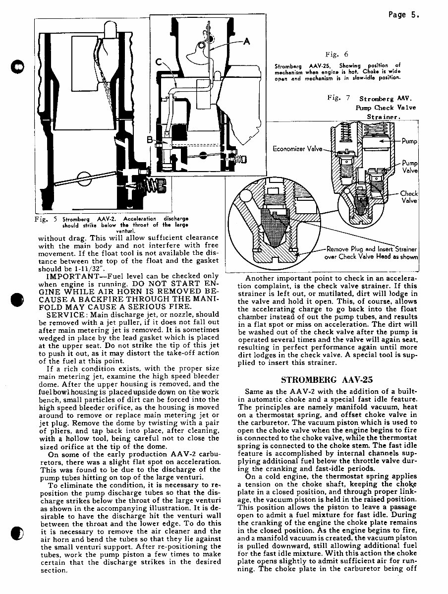 Stromberg Zenith Carburetor Service & Repair Manual (Training Service Manual) preview img 5