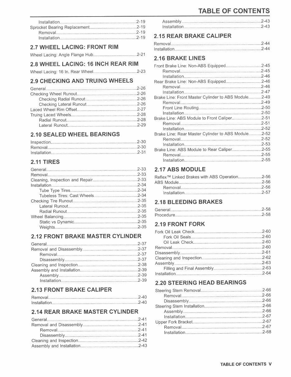 2014 Harley-Davidson Touring Models OEM Service & Repair Manual preview img 8