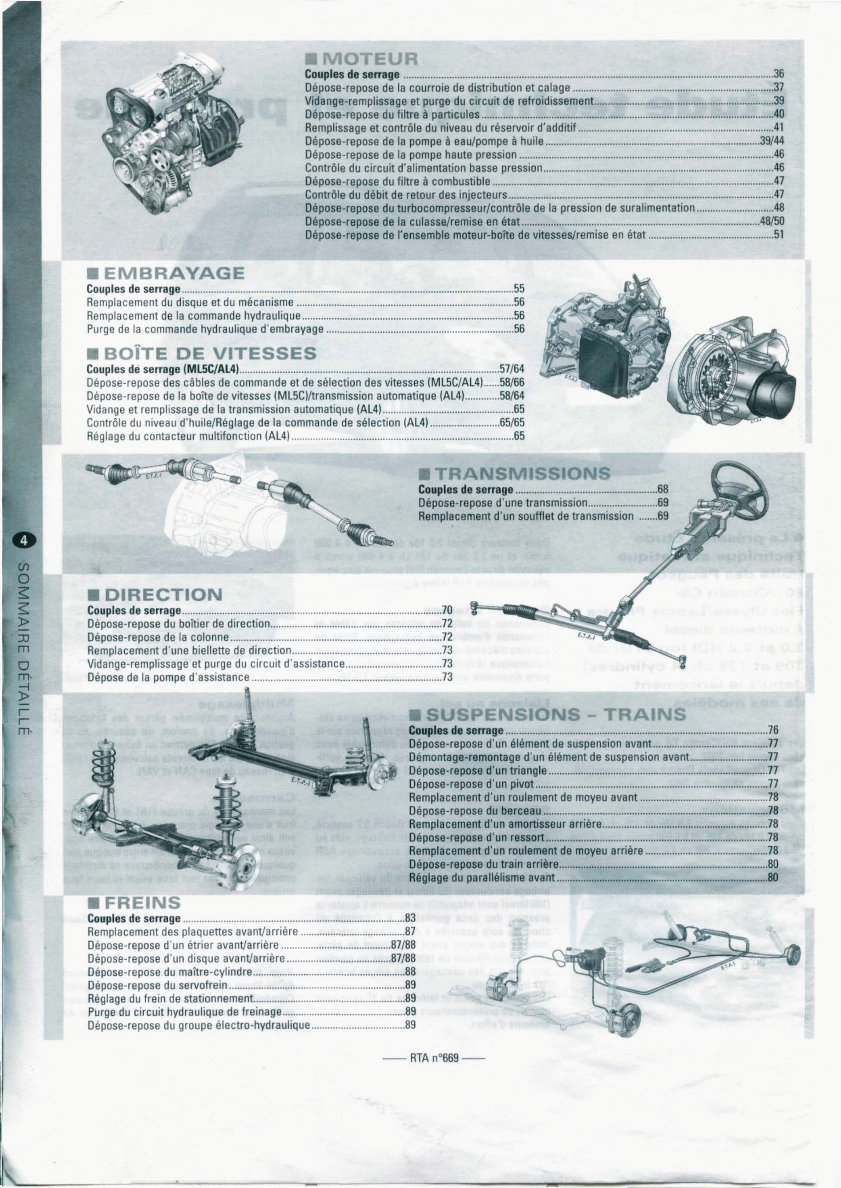 CITROEN C8 PEUGEOT 807 FIAT ULYSSE Workshop Service Manual preview img 4