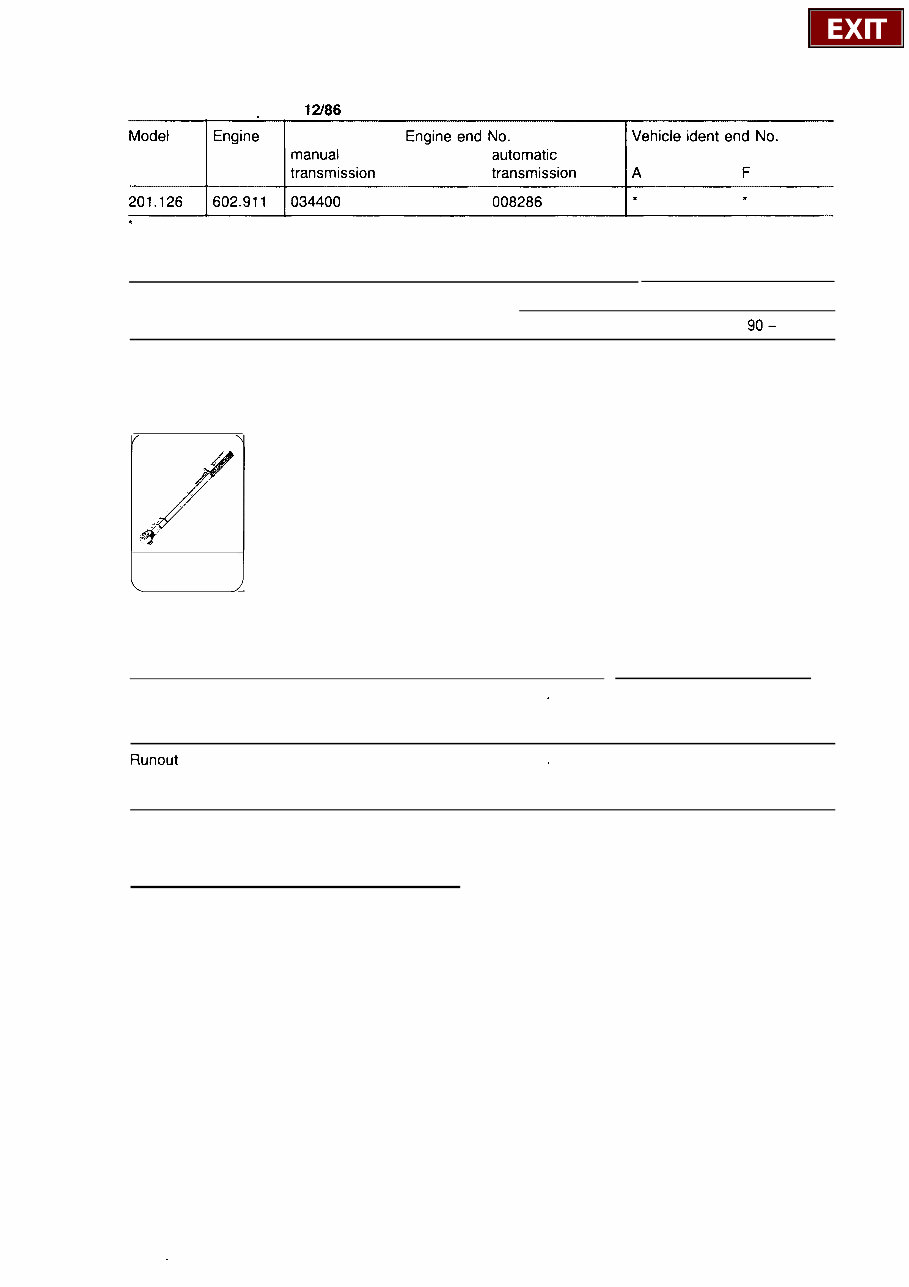 1982-1993 Mercedes-Benz 190 / 190D / 190E (W201) Service & Repair Manual preview img 10