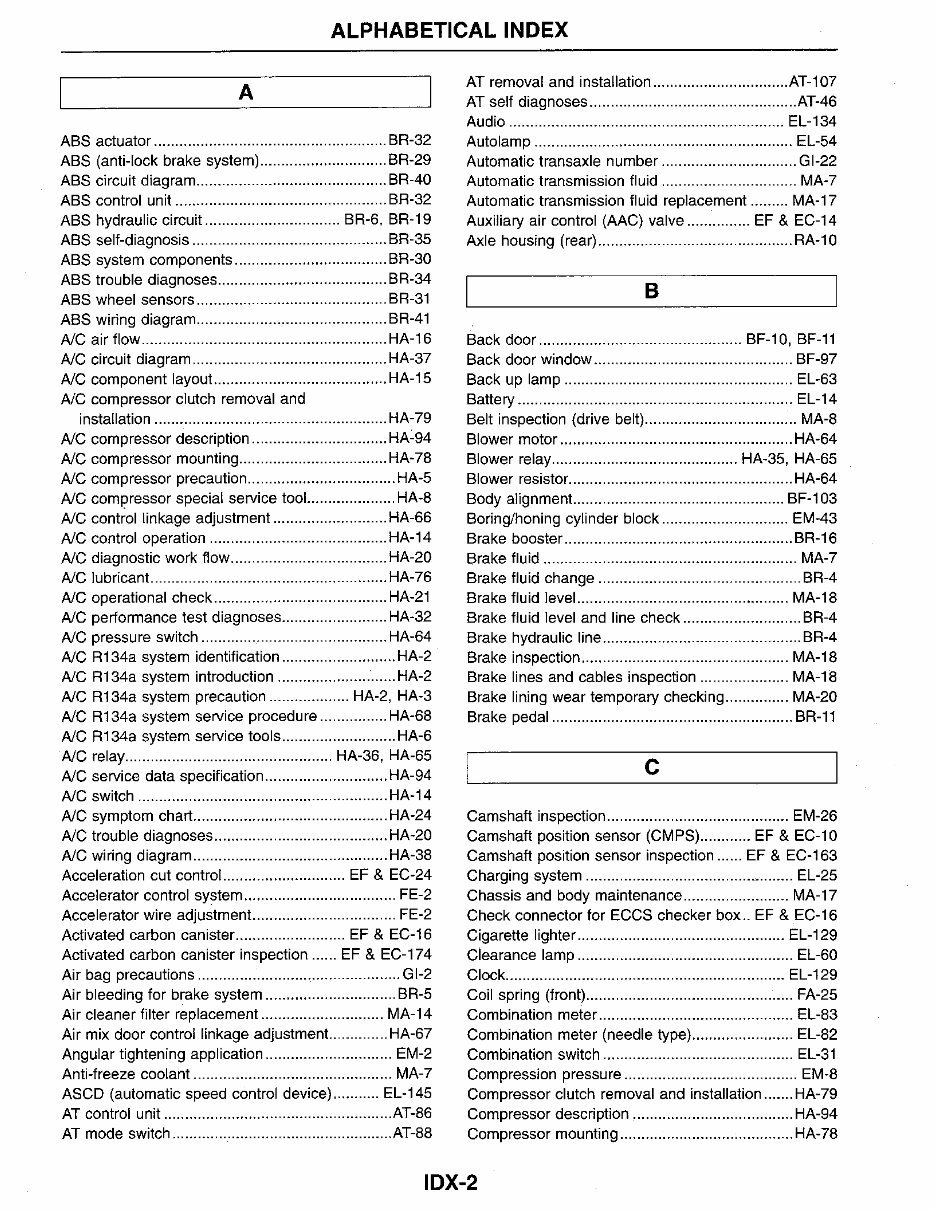 1995 Mercury Villager Service & Repair Manual Software preview img 2