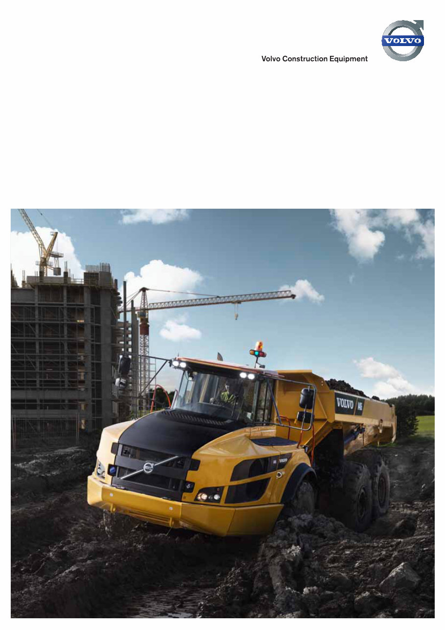 VOLVO A40G Articulated HAULER Service and Repair Manual preview img 1