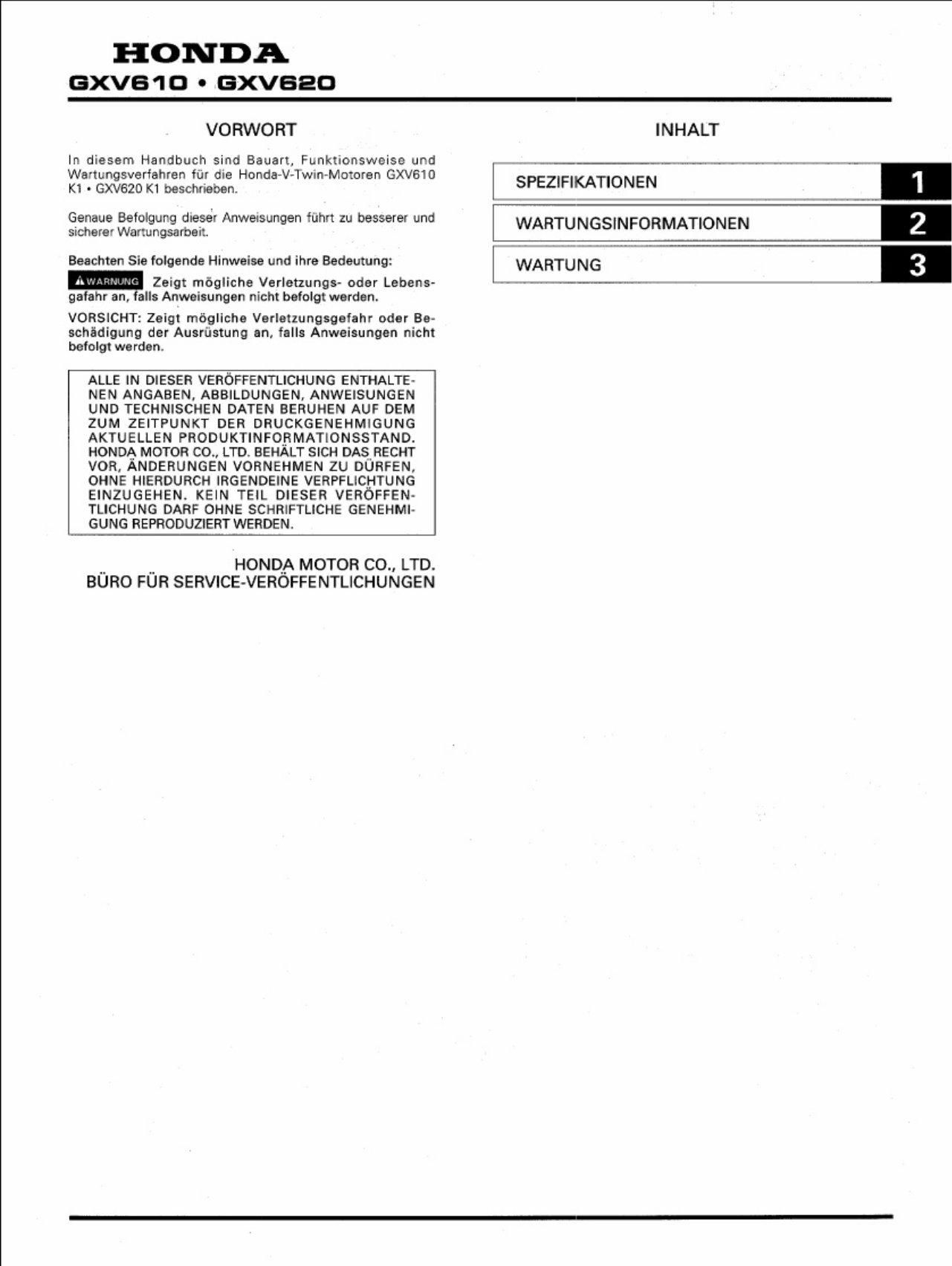 Honda Gxv610, Gxv620 Engine Workshop Service Repair Manual preview img 5