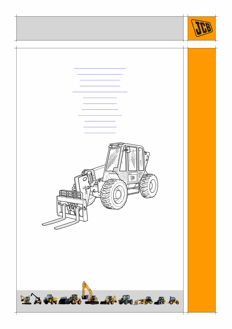 JCB LOADALL 508C Service and Repair Manual preview img 1