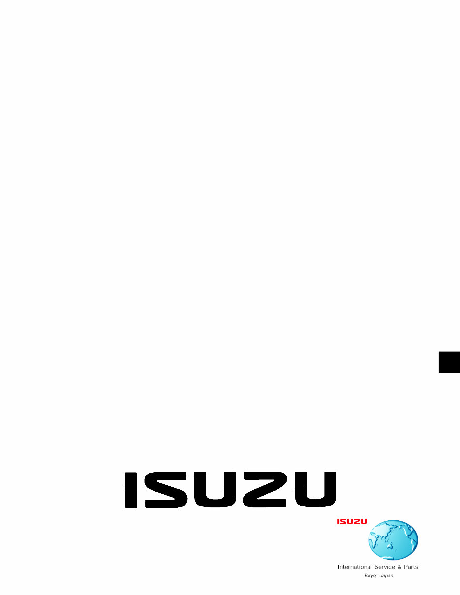 Isuzu 6WF1-TC and 6WG1-TC workshop manual preview img 1