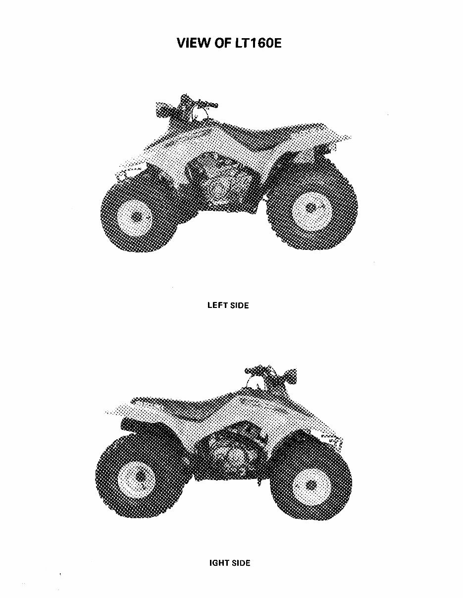 89-05 Suzuki Quadrunner 160F Repair service manual preview img 3