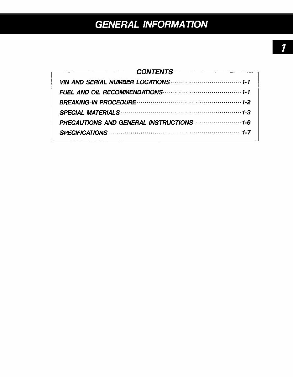 89-05 Suzuki Quadrunner 160F Repair service manual preview img 4