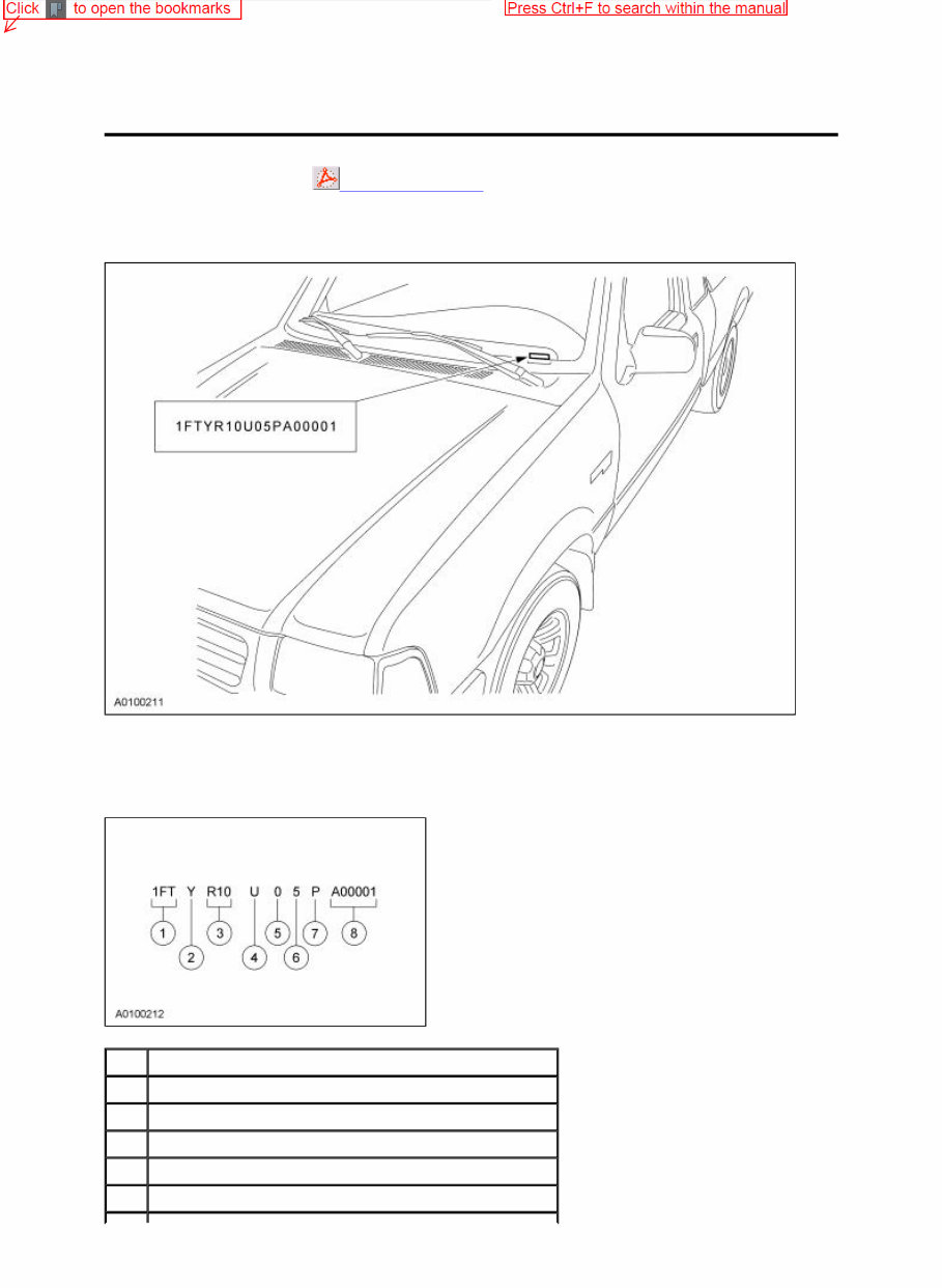 2005 Ford Ranger OEM Service & Repair Manual preview img 1
