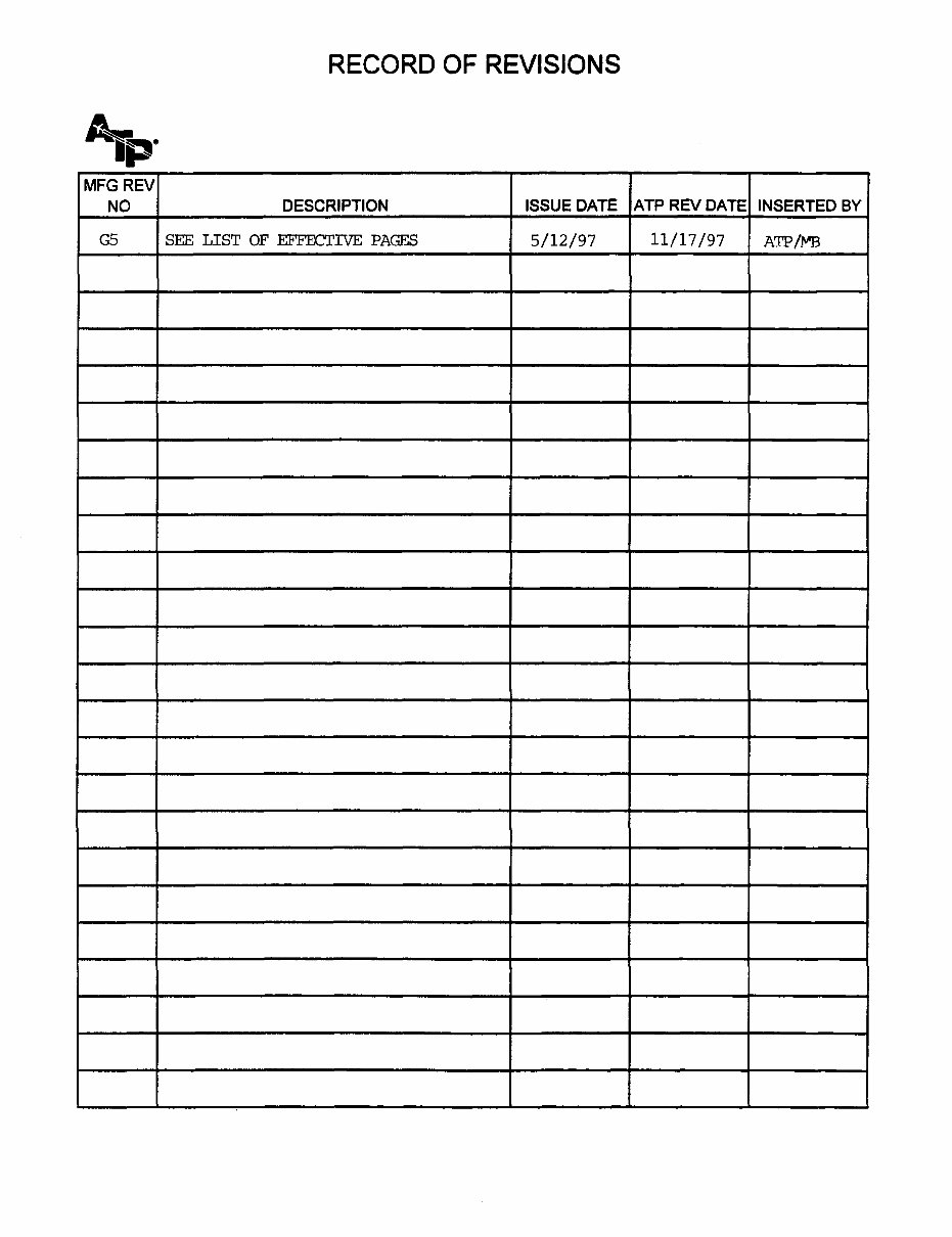 Beechcraft Muskateer/Sport/Sundowner/Sierra Service & Repair Manual preview img 7