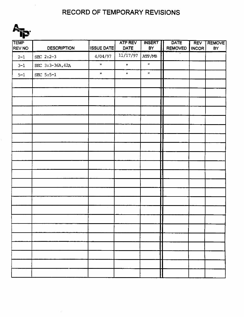 Beechcraft Muskateer/Sport/Sundowner/Sierra Service & Repair Manual preview img 8