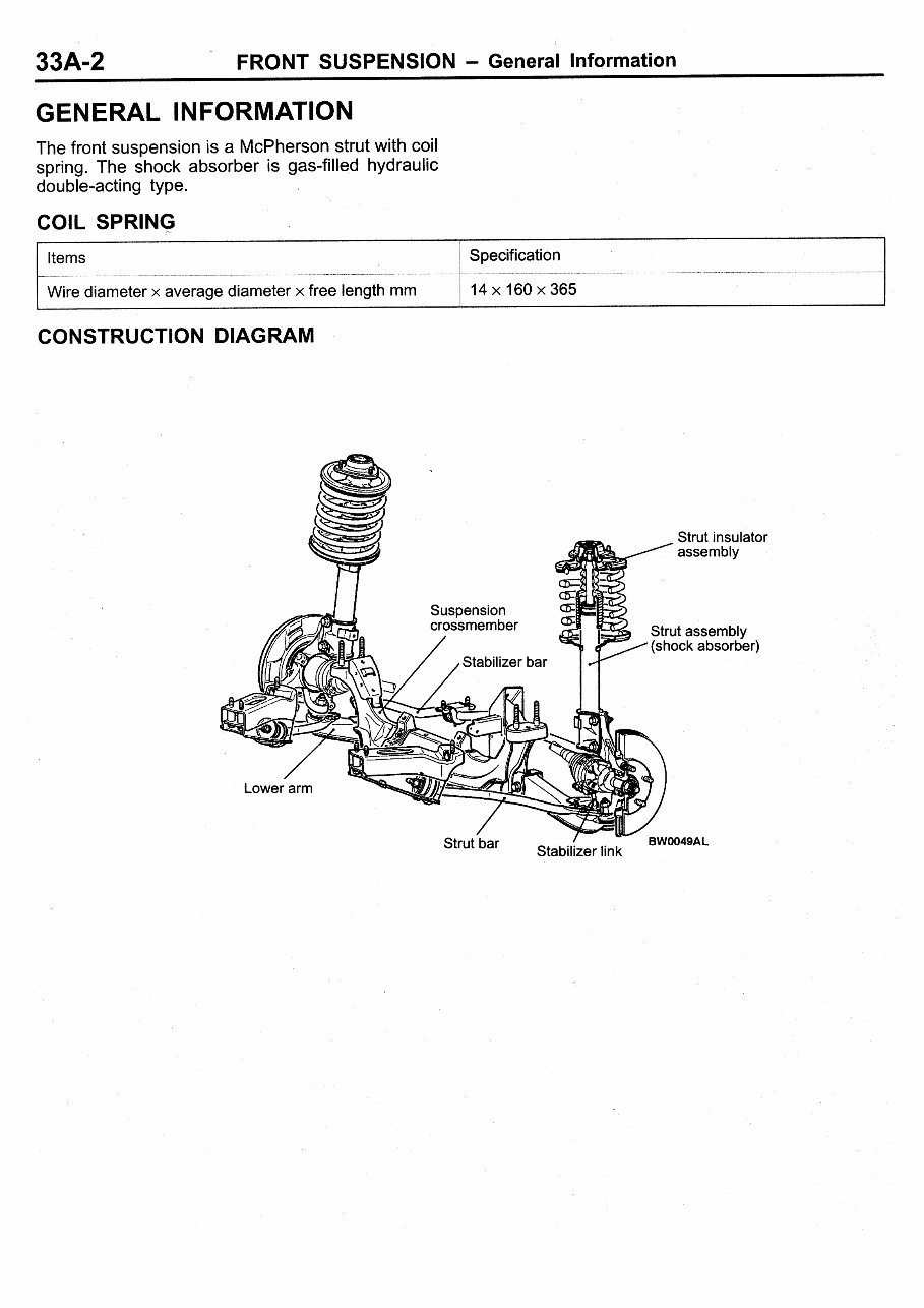 1998-2006 Mitsubishi Pajero iO OEM Service & Repair Manual preview img 2