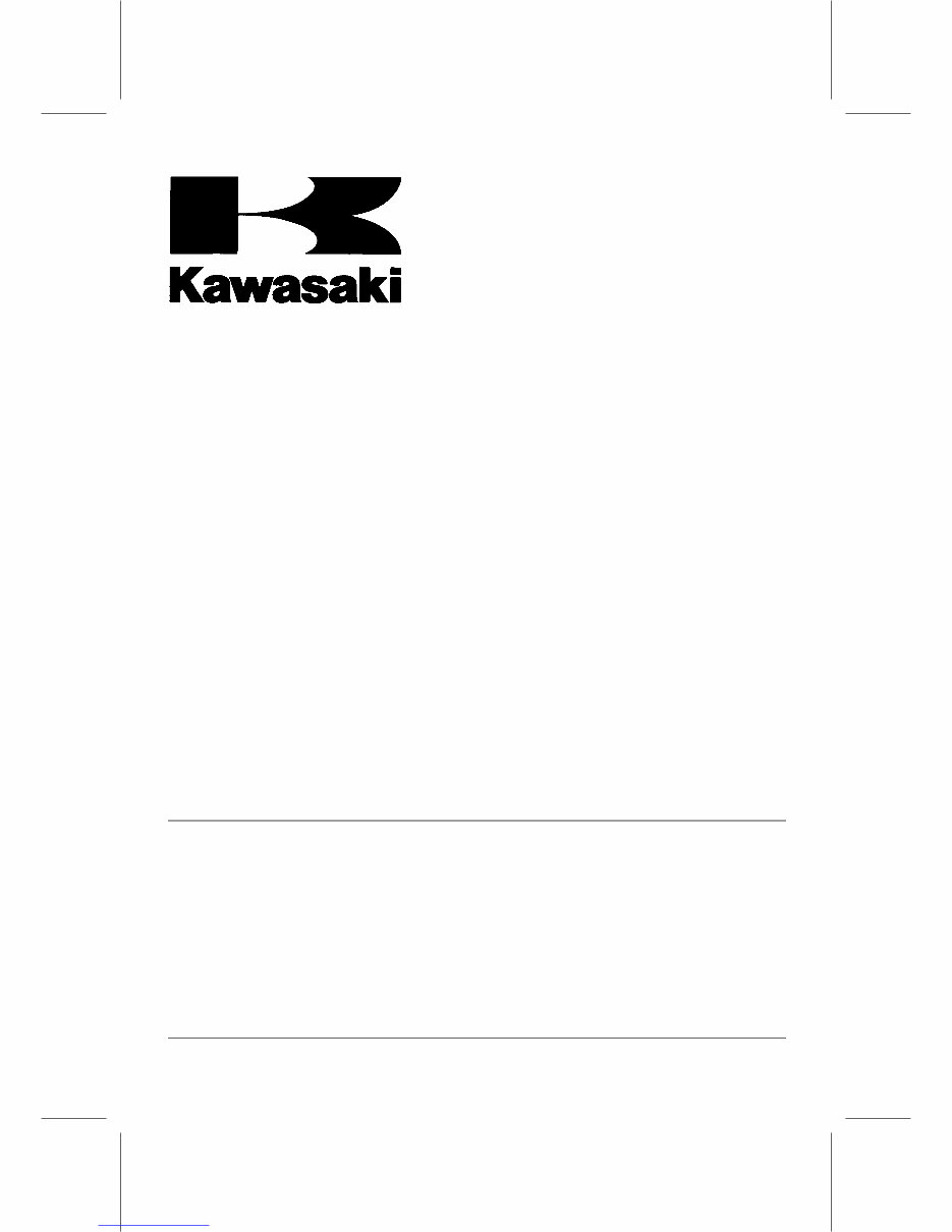 Kawasaki FX751V FX801V FX850V 4-Stroke Air-Cooled V-Twin Gasoline Engine Service Repair Manual preview img 5