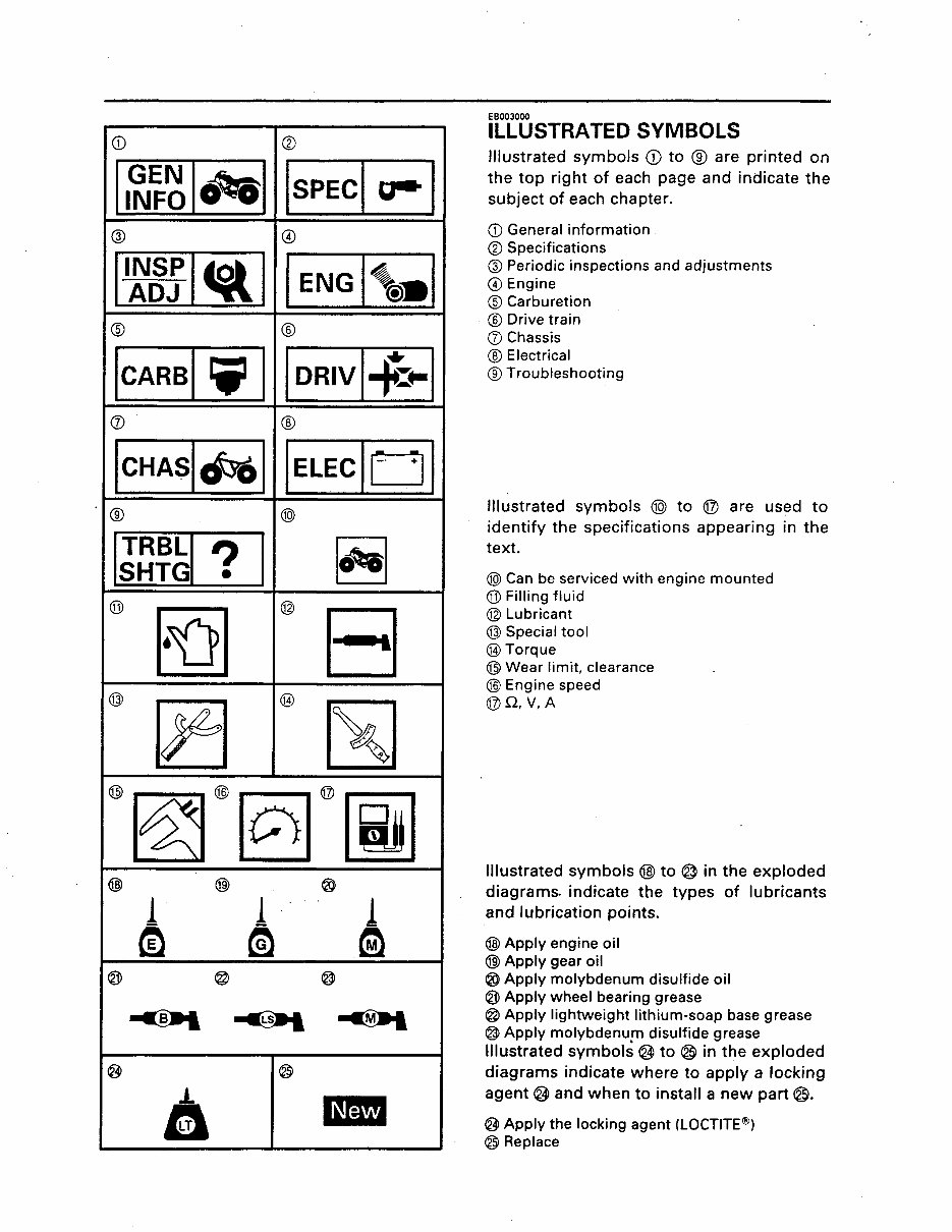 YAMAHA GRIZZLY 600 Workshop Repair Manual 1998-2001 preview img 6