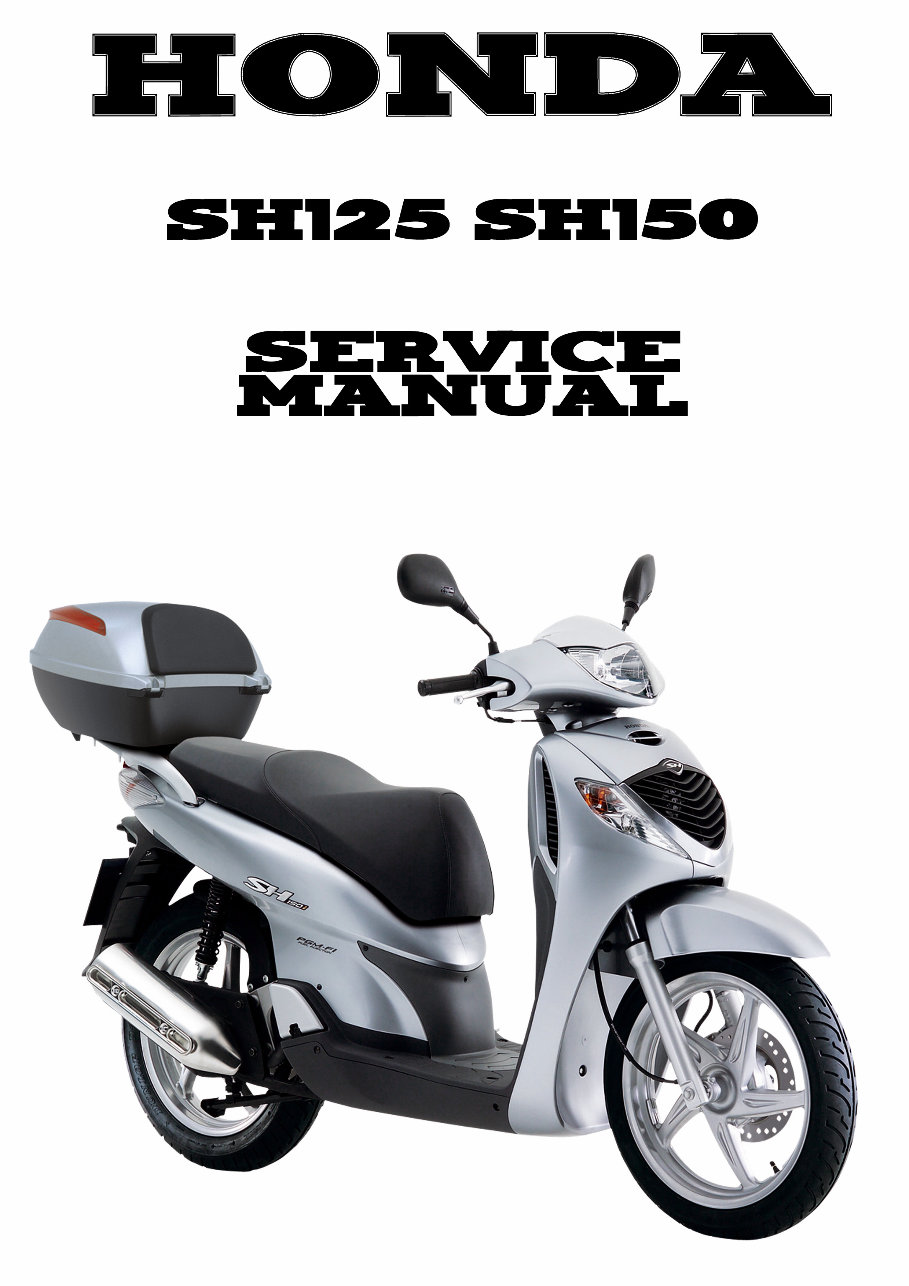 2005-2007 Honda SH 150 125 Iniezione Service & Repair Manual preview img 1
