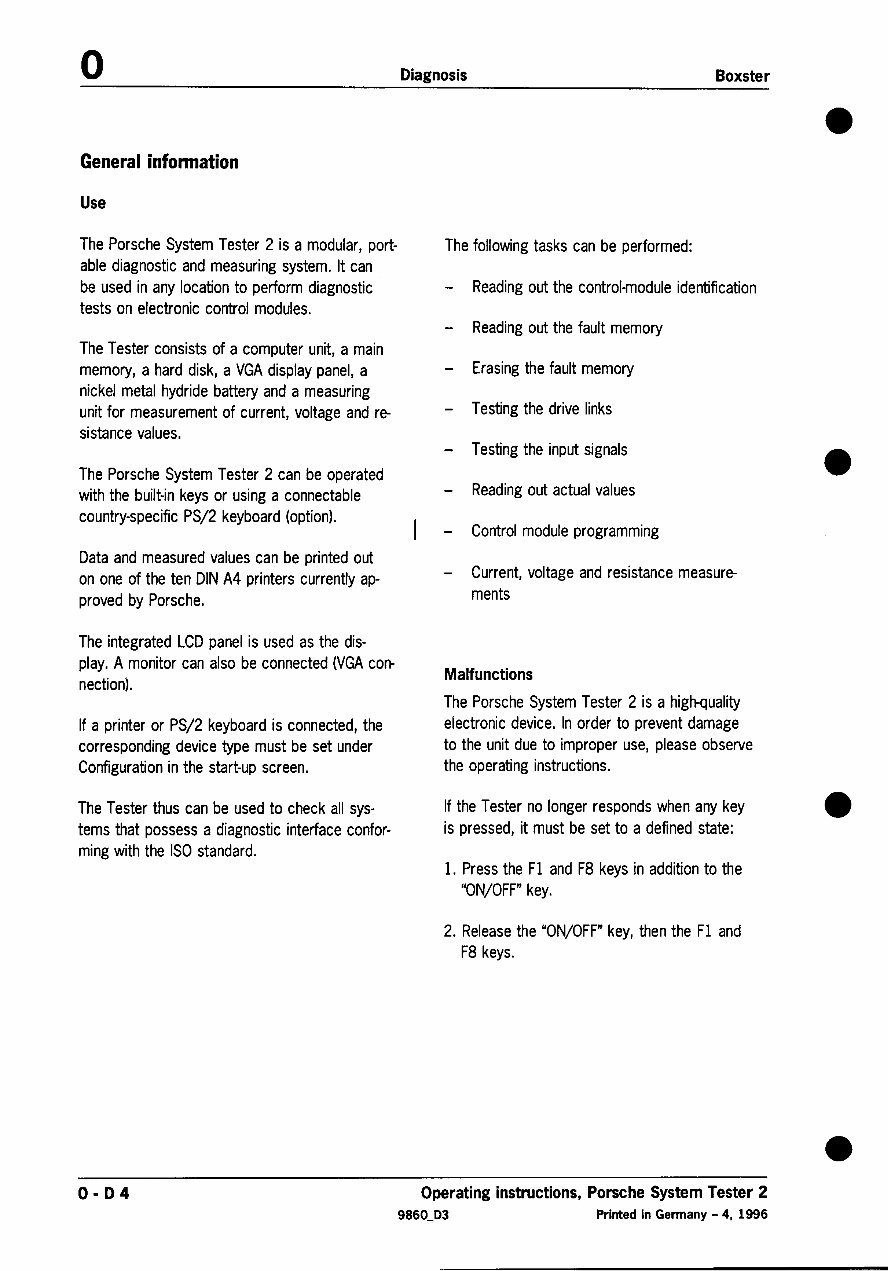 1998-2004 Porsche 986 Boxster OEM Service & Repair Manual preview img 9
