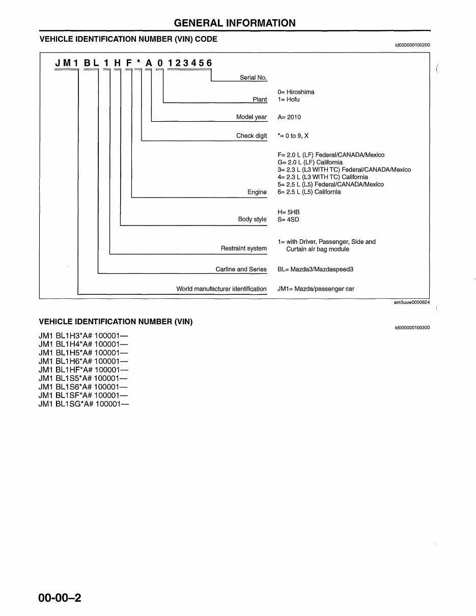 2013 Mazda3 (BL) Service & Repair Manual preview img 6