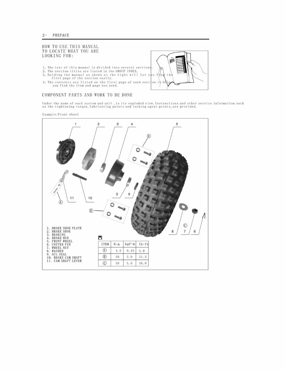BAJA 90CC DIRT Bike DR90 WR90 Service Repair Manual preview img 3