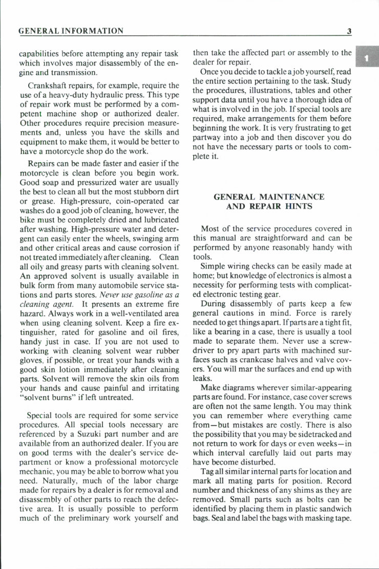 1980-1985 Suzuki GS450 GS450L Service & Repair Manual preview img 6